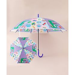 Babyhug Dino Printed Umbrella - Multicolor