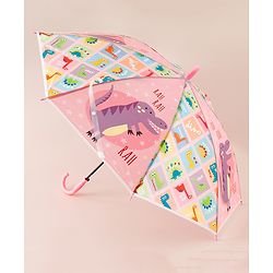 Babyhug Dino Printed Umbrella - Multicolor