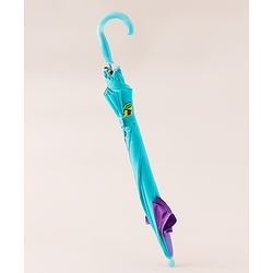 Babyhug Umbrella With Mermaid Print & Applique - Blue