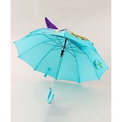 Babyhug Umbrella With Mermaid Print & Applique - Blue