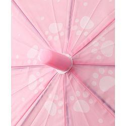 Babyhug Free Size Umbrella with Kitty Print -Pink