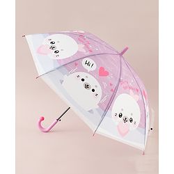 Babyhug Free Size Printed Umbrella - Purple