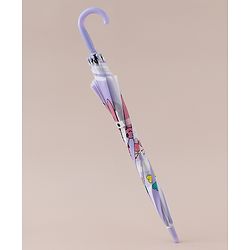 Babyhug Free Size Umbrella with Butterfly Print - Purple