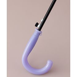 Babyhug Free Size Umbrella with Butterfly Print - Purple