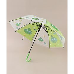 Babyhug Free Size Umbrella with Sea Life Theme Print - Green