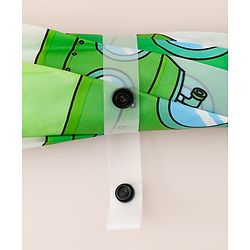 Babyhug Free Size Umbrella with Sea Life Theme Print - Green