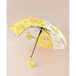 Babyhug Free Size Umbrella with Sheep Print - Yellow