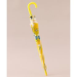 Babyhug Free Size Umbrella with Sheep Print - Yellow
