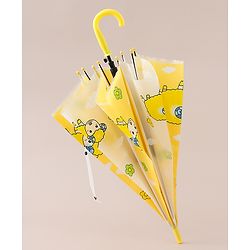 Babyhug Free Size Umbrella with Sheep Print - Yellow