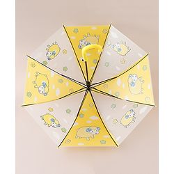 Babyhug Free Size Umbrella with Sheep Print - Yellow