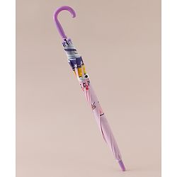 Babyhug Free Size Umbrella with Bunny Print - Purple