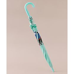 Babyhug  Free Size Umbrellawith Sea Life Theme Print - Light Green