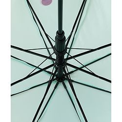 Babyhug  Free Size Umbrellawith Sea Life Theme Print - Light Green