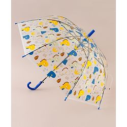 Babyhug  Free Size Umbrella with Dino Print - Blue