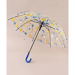 Babyhug  Free Size Umbrella with Dino Print - Blue
