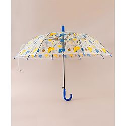 Babyhug  Free Size Umbrella with Dino Print - Blue