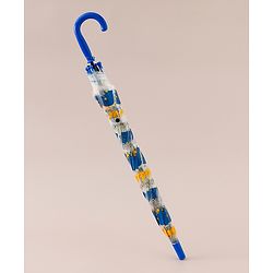 Babyhug  Free Size Umbrella with Dino Print - Blue