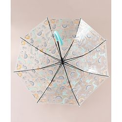 Babyhug  Free Size Umbrella with Dino Print - Light Blue