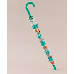 Babyhug Free Size Dino Printed Umbrella - Green
