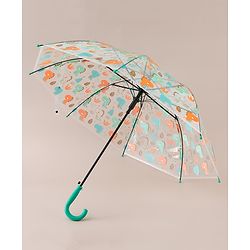 Babyhug Free Size Dino Printed Umbrella - Green