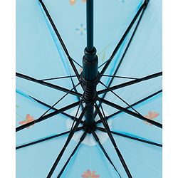 Babyhug Free Size Giraffe Printed Umbrella - Light Blue