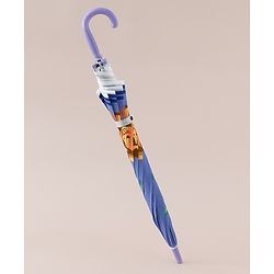 Babyhug Free Size Monkey Printed Umbrella - Purple