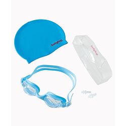 Babyhug Free Size Swimming Set - Sky Blue