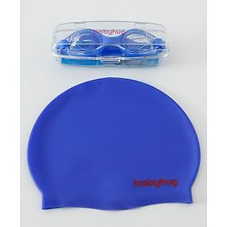 Babyhug Free Size Swimming Set - Sky Blue