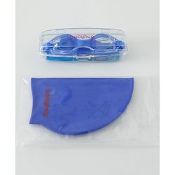 Babyhug Free Size Swimming Set - Sky Blue