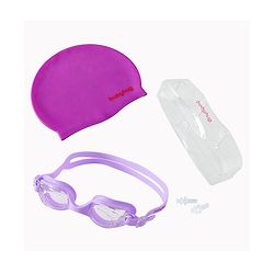 Babyhug Free Size Swimming Set - Sky Blue