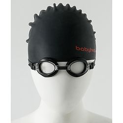 Babyhug Free Size Swimming Set - Black