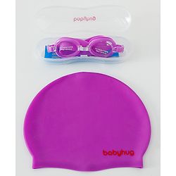 Babyhug Free Size Swimming Set - Black