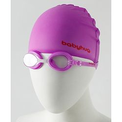 Babyhug Free Size Swimming Set - Black