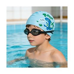 Babyhug Free Size Swimming Set Dinosaur - Light Blue