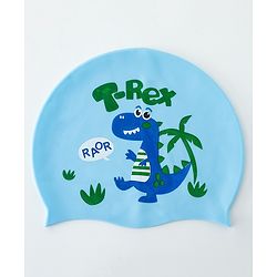 Babyhug Free Size Swimming Set Dinosaur - Light Blue