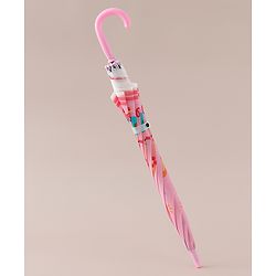 Babyhug Free Size Bunny Printed Umbrella - Pink