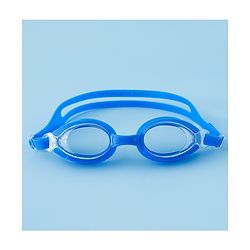 Babyhug Free Size Solid Swimming Goggles - Blue