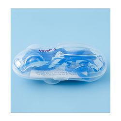 Babyhug Free Size Solid Swimming Goggles - Blue