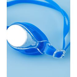 Babyhug Free Size Solid Swimming Goggles - Blue