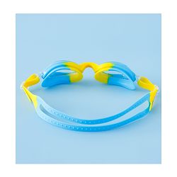 Babyhug Free Size Solid Swimming Goggles - Blue