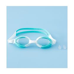 Babyhug Free Size Solid Swimming Goggles - Blue