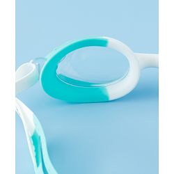 Babyhug Free Size Solid Swimming Goggles - Blue