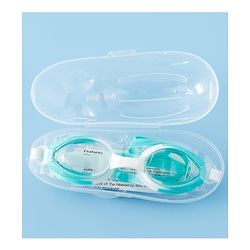 Babyhug Free Size Solid Swimming Goggles - Blue