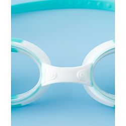 Babyhug Free Size Solid Swimming Goggles - Blue