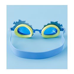 Babyhug Free Size Swimming Goggles With Sea Life Applique - Blue