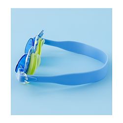 Babyhug Free Size Swimming Goggles With Sea Life Applique - Blue