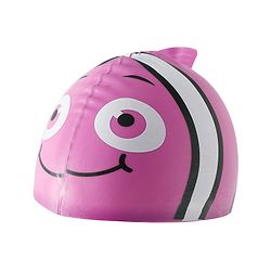Babyhug Fish Shaped Swimming Cap Free Size - Purple