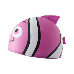 Babyhug Fish Shaped Swimming Cap Free Size - Purple