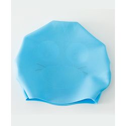 Babyhug Fish Shaped Swimming Cap Free Size - Blue