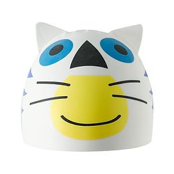 Babyhug Fish Shaped Swimming Cap Free Size - White